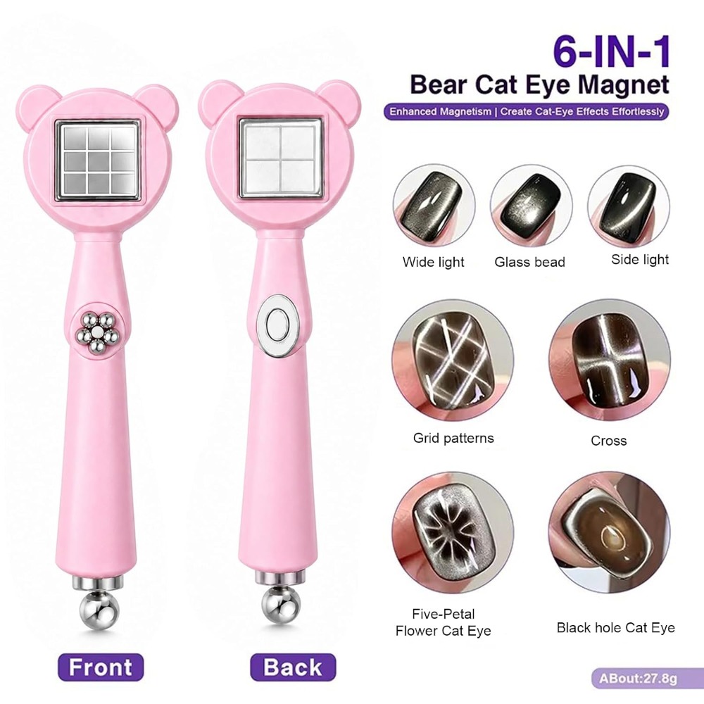 6 in 1 Cat Eye Magnet for Gel  - Contour Palette Stick ulasan dan harga