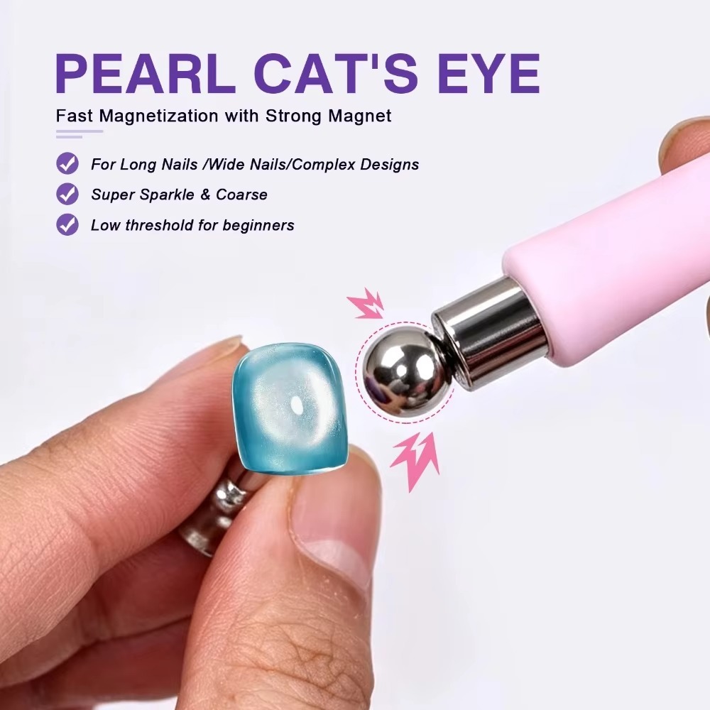 6 in 1 Cat Eye Magnet for Gel  - Contour Palette Stick ulasan dan harga
