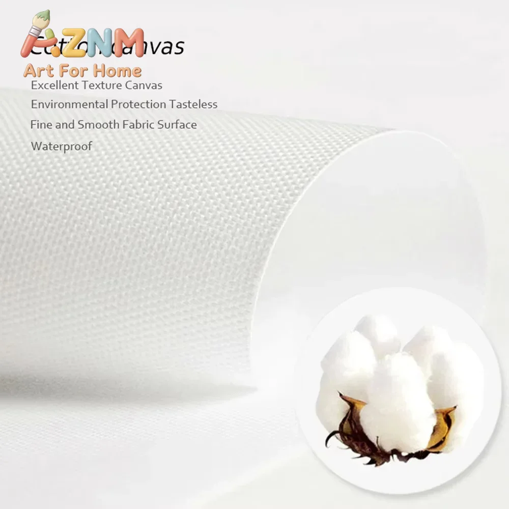 AZNM Frameless Canvas Wall Art - Beauty No Makeup ulasan dan harga