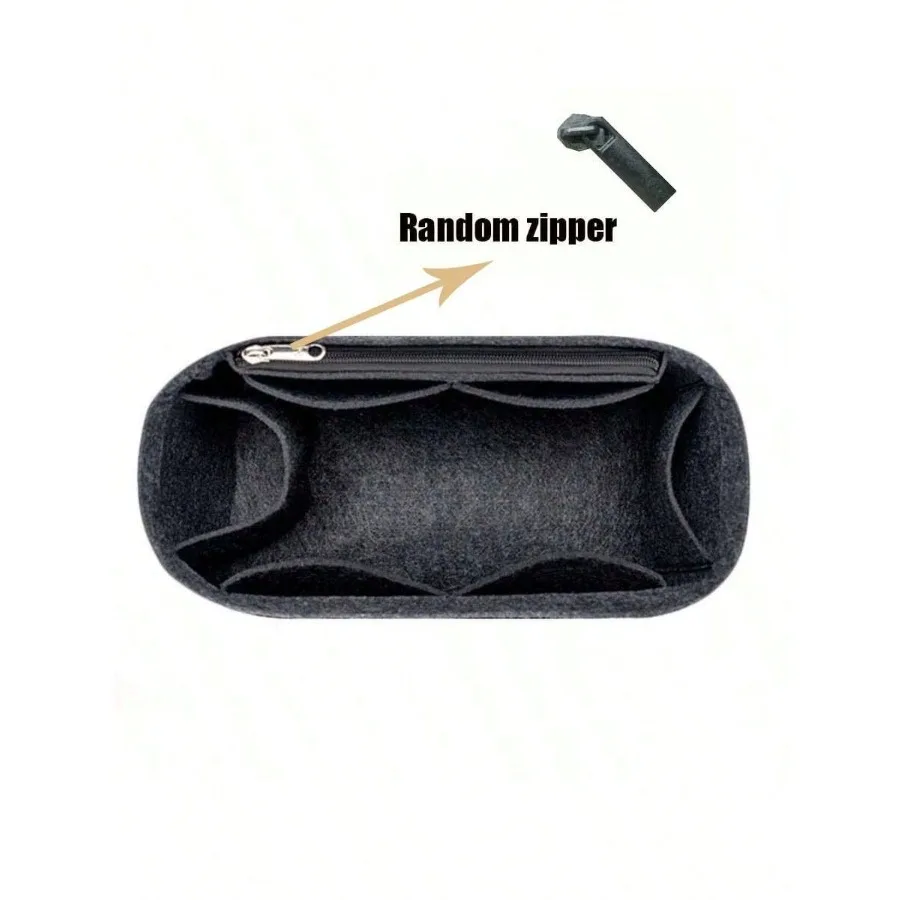Bag Organizer Felt Purse Inser - Beauty Makeup Women ulasan dan harga
