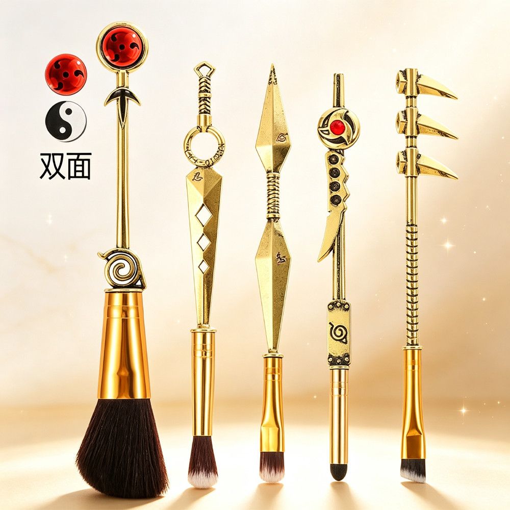 Naruto Anime Makeup Brush 5-Pi - Beauty No Makeup ulasan dan harga