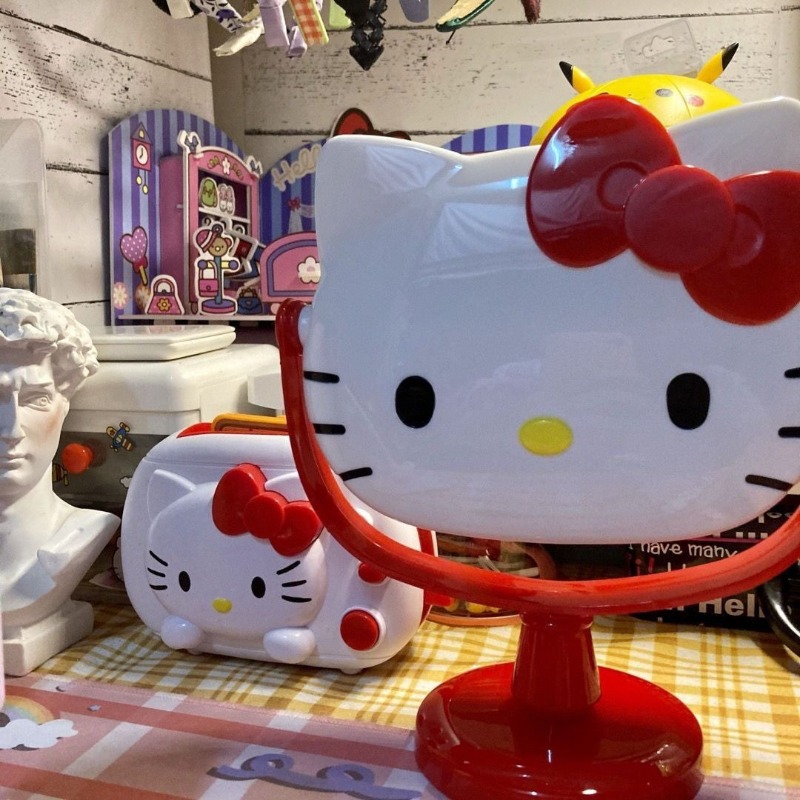 Hello Kitty Desktop Vanity Mir - Beauty Makeup Vanity Set ulasan dan harga